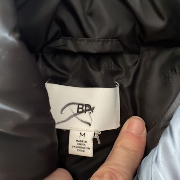 New BP water resistant recycled polyester puffer jacket black - Picture 6 of 10